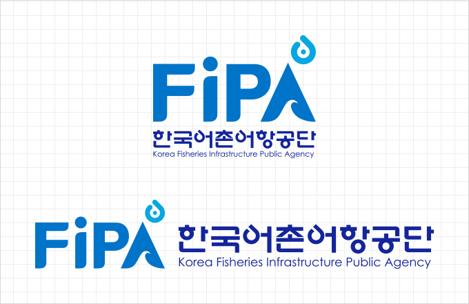 FiPA 한국어촌어항공단 CI