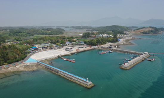 2020년 사천시 낙지포항 전경