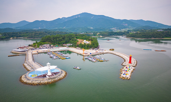 2019년 하동군 술상항 전경