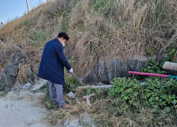 깨끗한 바닷가 만들기 사회공헌활동 실시...제주 함덕해수욕장